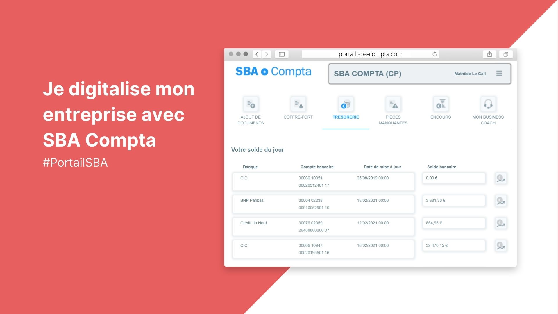 Je digitalise mon entreprise avec SBA Compta