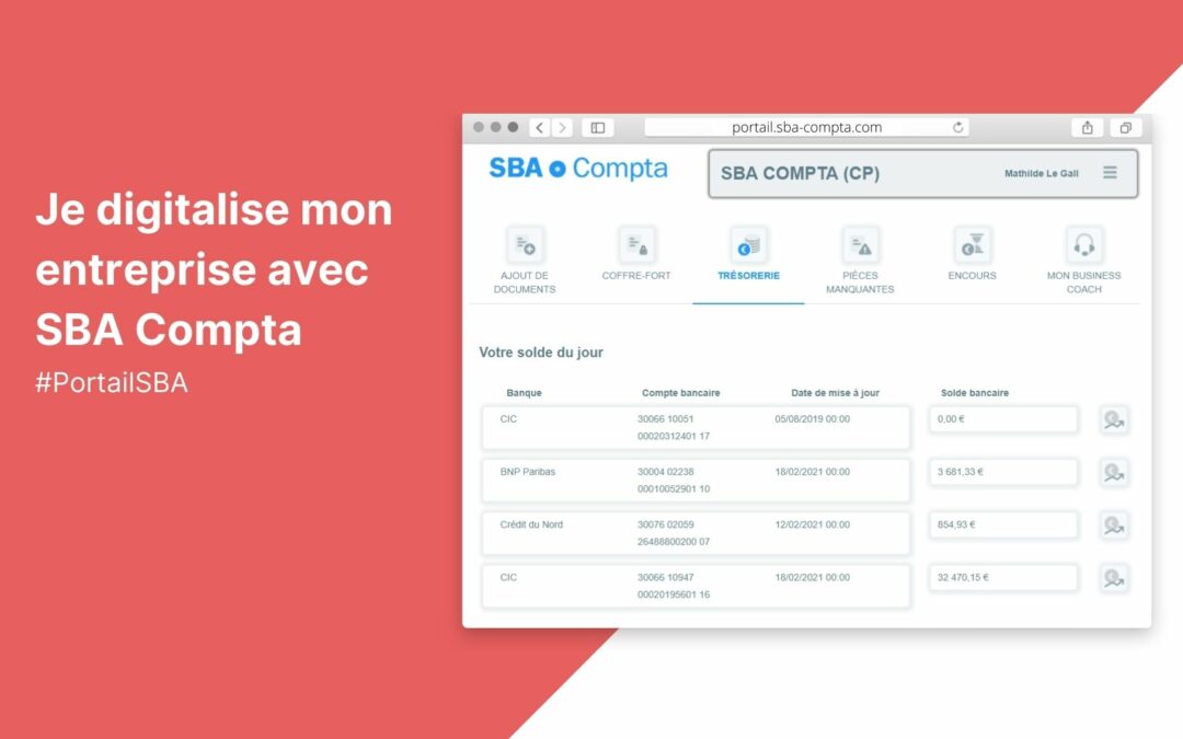 Entrepreneurs : comment le nouveau portail digital SBA Compta simplifie votre quotidien ? 